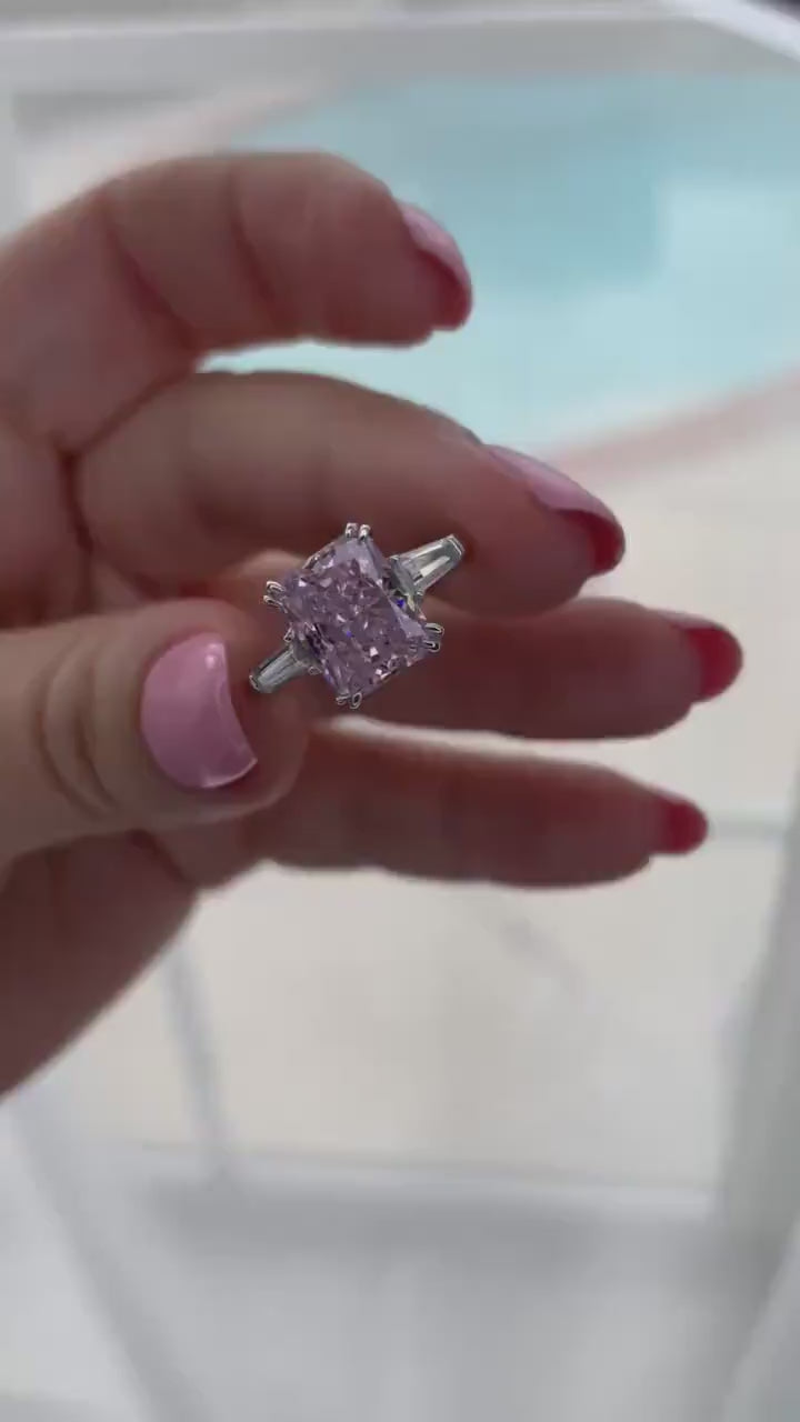 Pink Frost CZ Gem