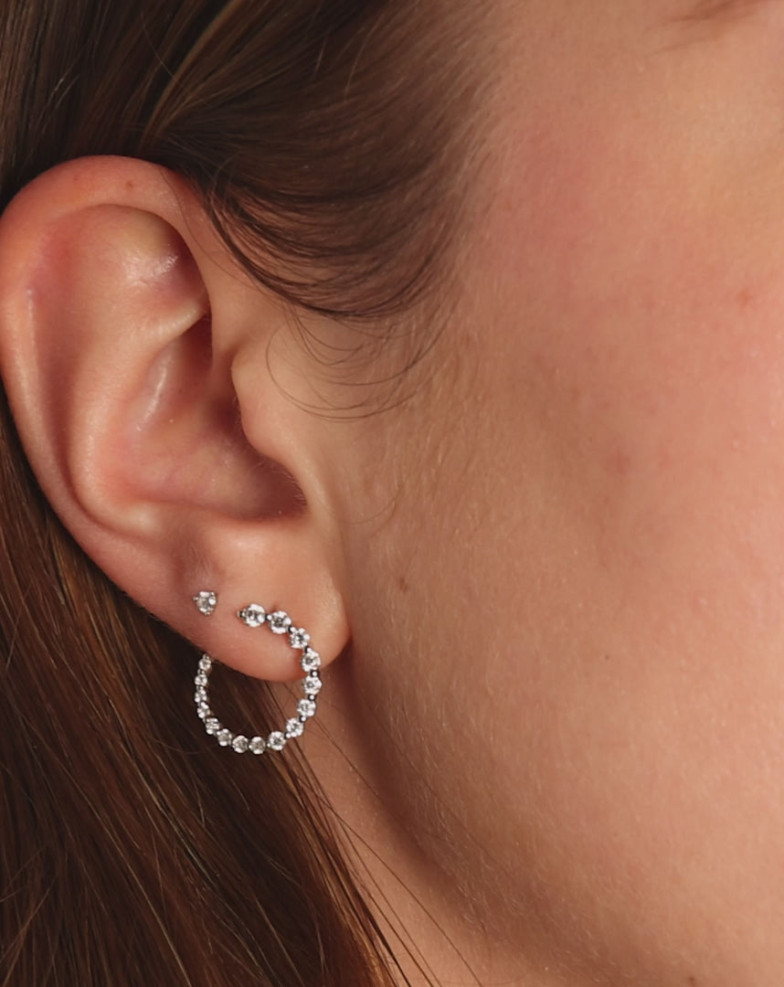 Graduated Circle Studs