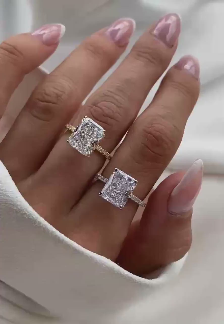 White Ice - Crushed Ring