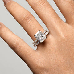 White Ice - Crushed Ring